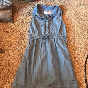 4T blue Jean dress